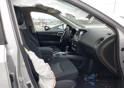 2017 Nissan Pathfinder S из США, поврежденный, VIN 5N1DR2MM6HC639215